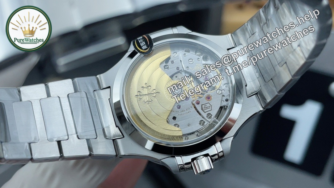 Patek Nautilus 7118 Diamond Replica – Blue Dial Luxury Ladies Nautilus - Image 6