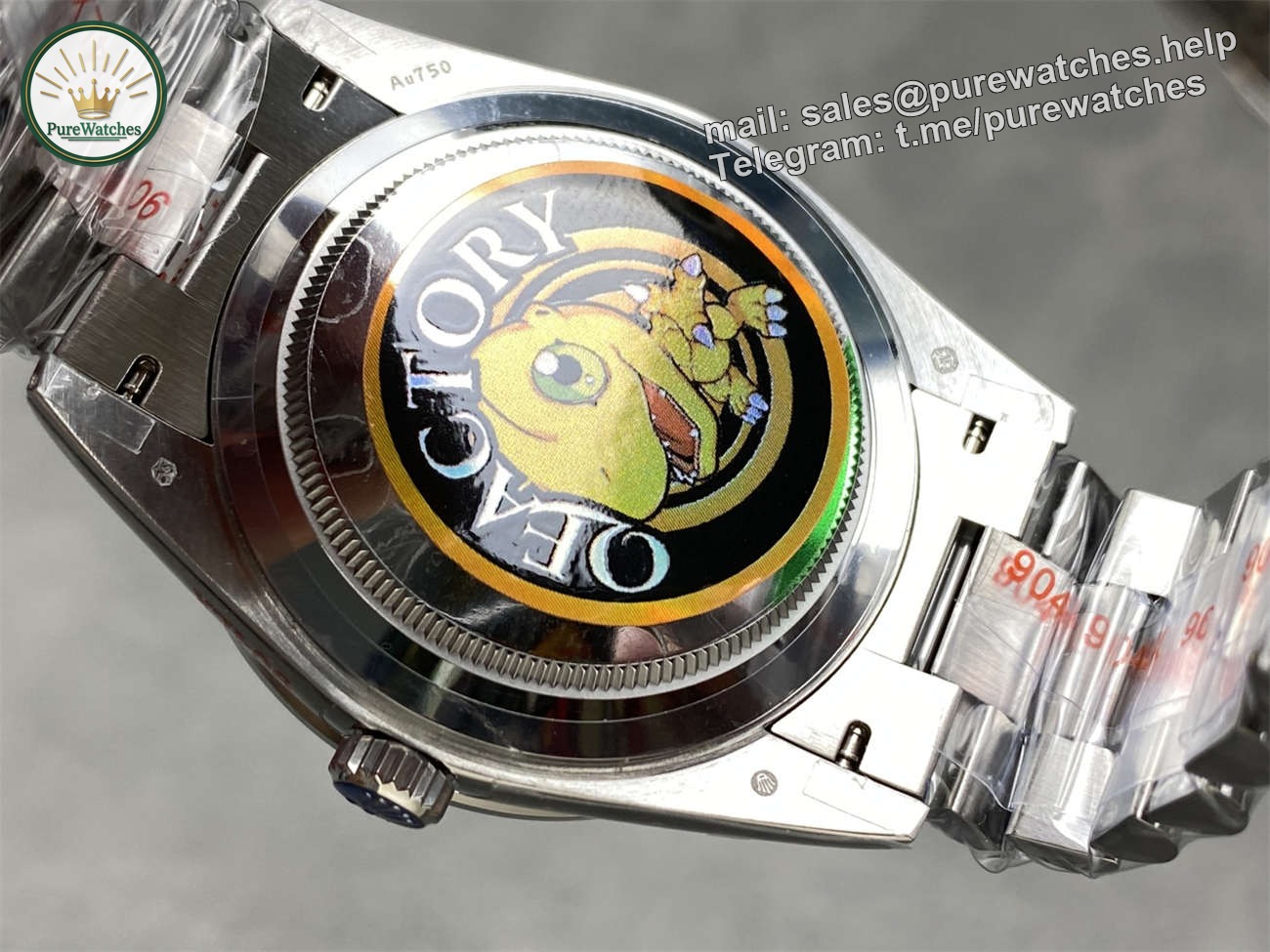 QF Factory Rolex Day-Date 40mm Replica – Full-Weight Diamond Bezel, 3255 Clone - Image 6