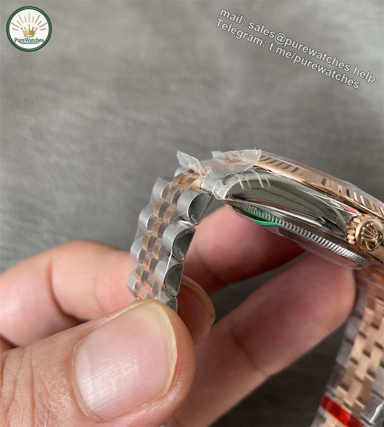 Replica Rolex Datejust 36 m126231-0033 – Silver Dial Jubilee Bracelet (VS Factory) - Image 8