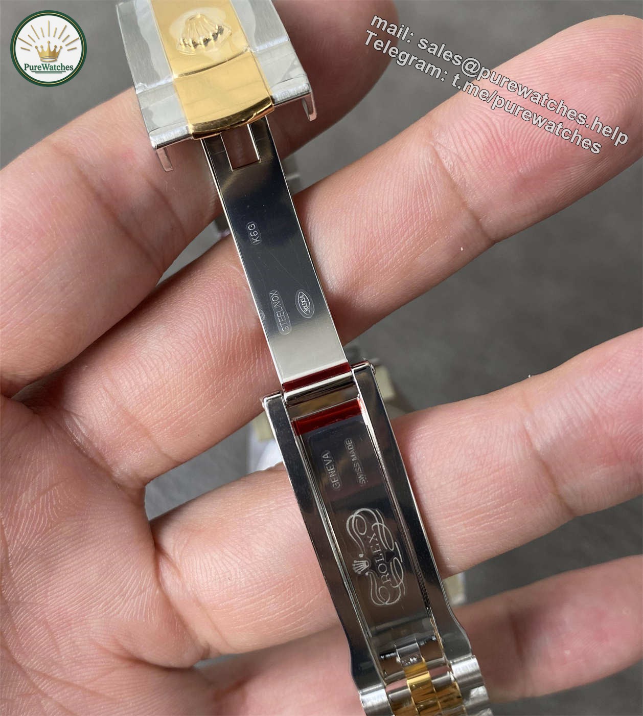 Rolex Datejust 41 Champagne Dial Two Tone Replica – VS Factory M126333-0010 with Dandong 3235 Movement - Image 5