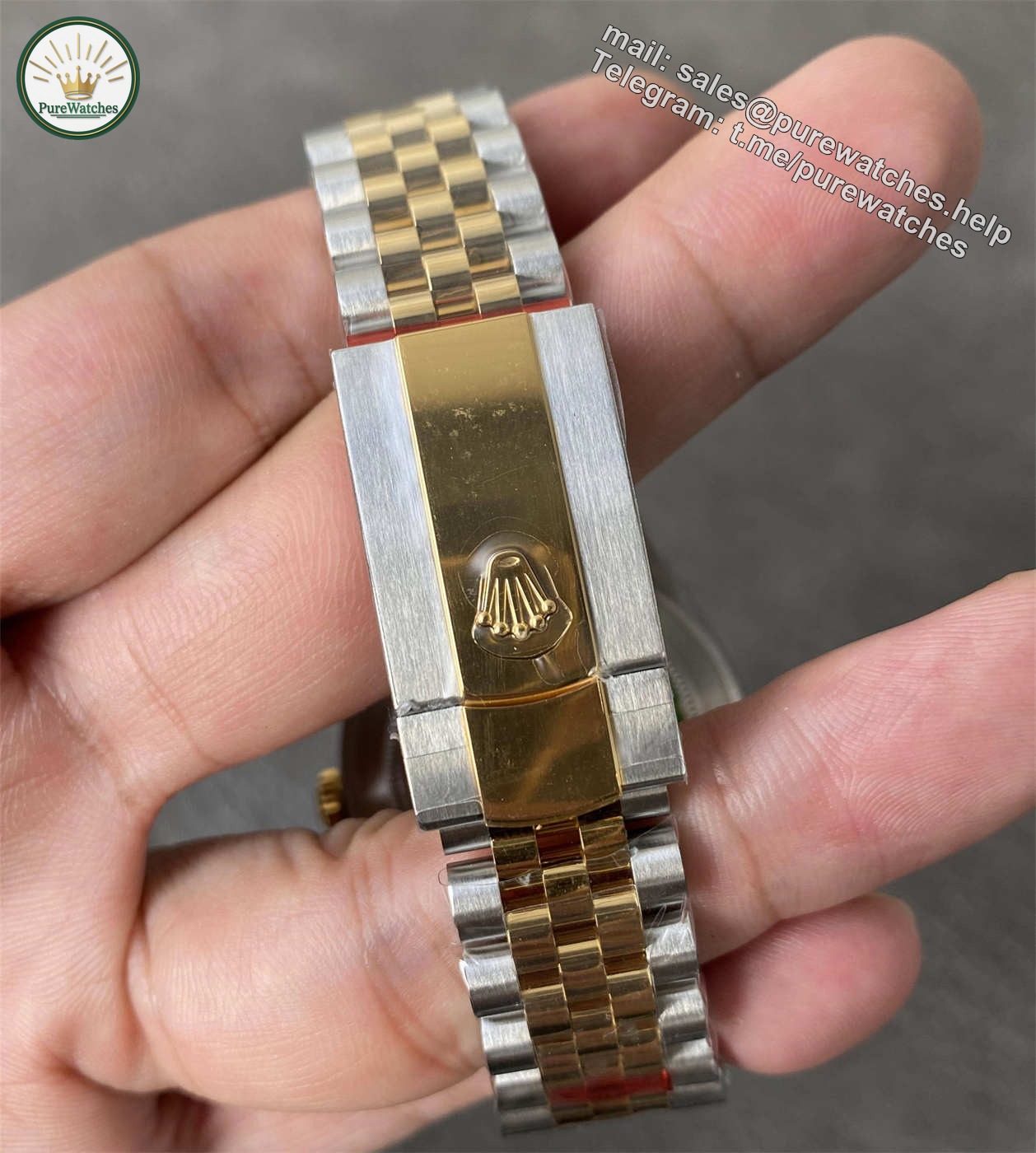 Rolex Datejust 41 Champagne Dial Two Tone Replica – VS Factory M126333-0010 with Dandong 3235 Movement - Image 7