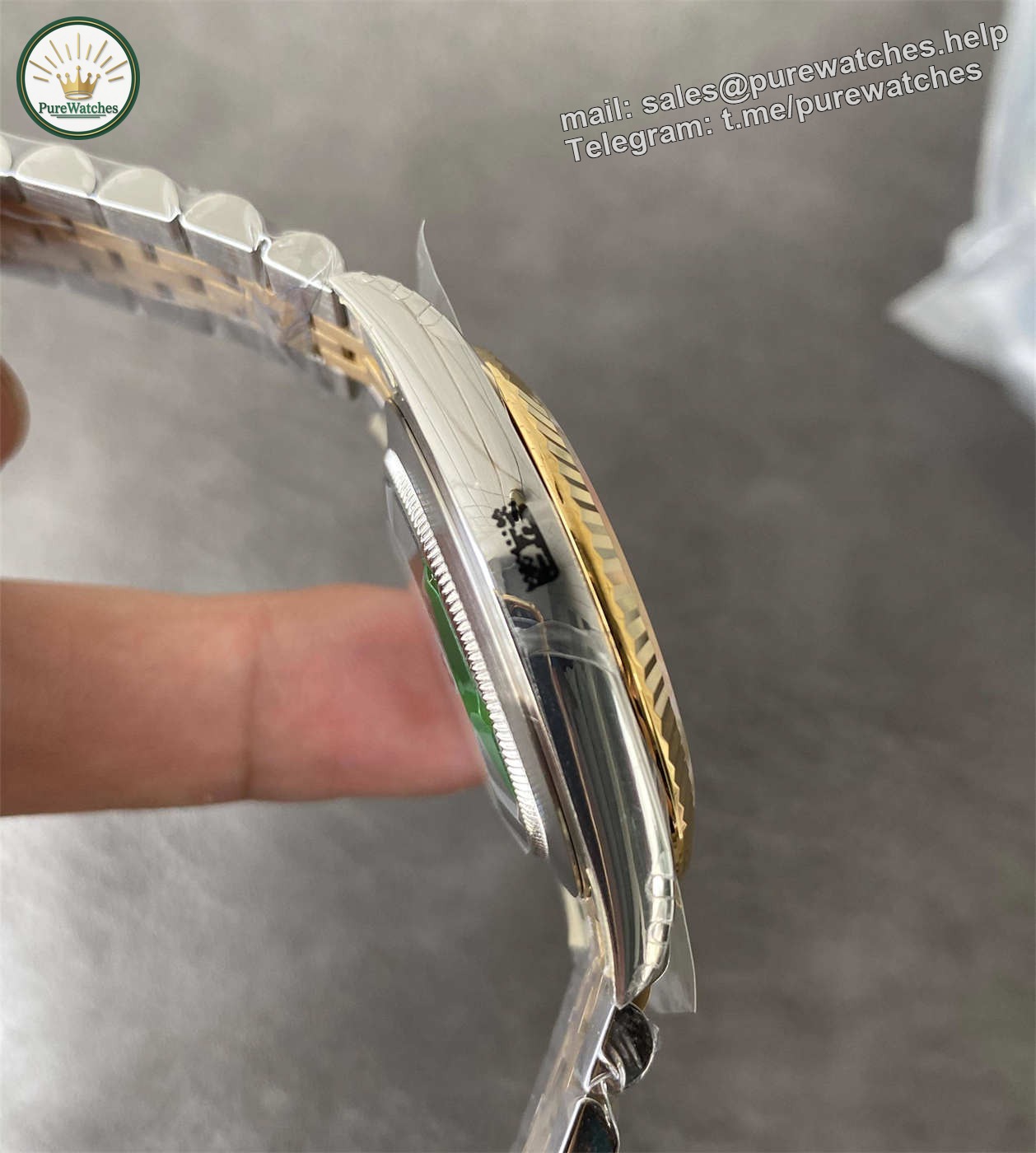 Rolex Datejust 41 Champagne Dial Two Tone Replica – VS Factory M126333-0010 with Dandong 3235 Movement - Image 4