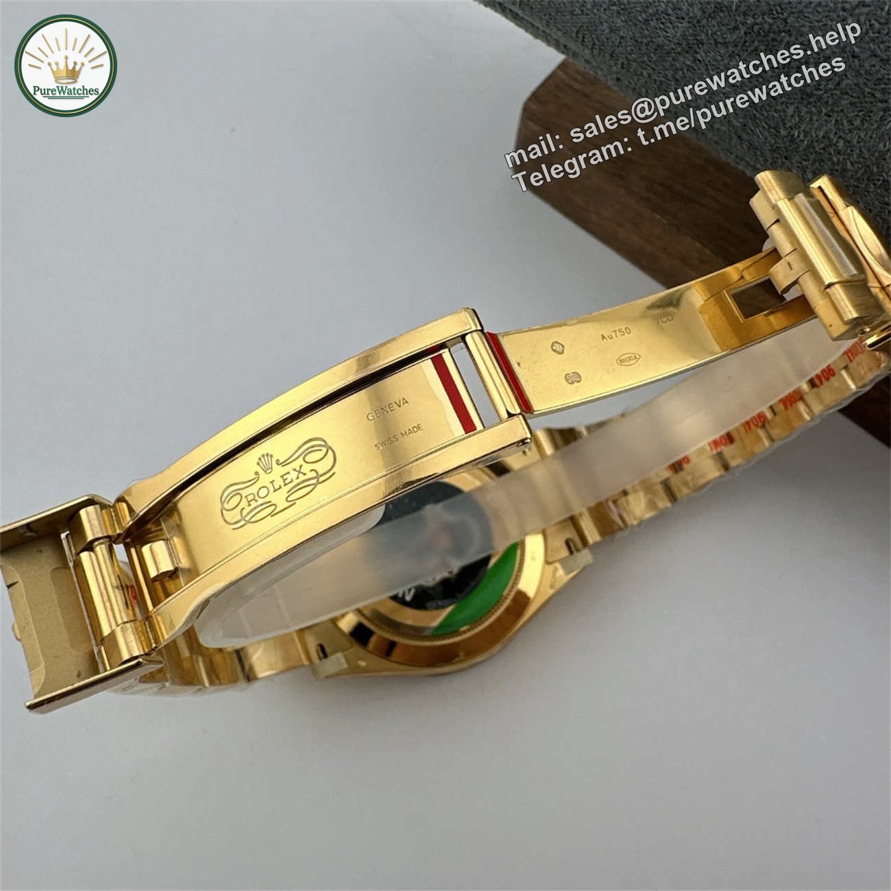 Clean Factory Rolex Daytona 116508 Replica �C Yellow Gold Black Dial (Dandong 4130) - Image 6