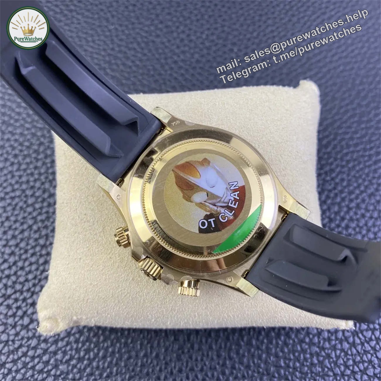 Clean Factory Rolex Daytona 116518LN Replica �C ��John Mayer�� Gold Dial (Dandong 4130) - Image 3