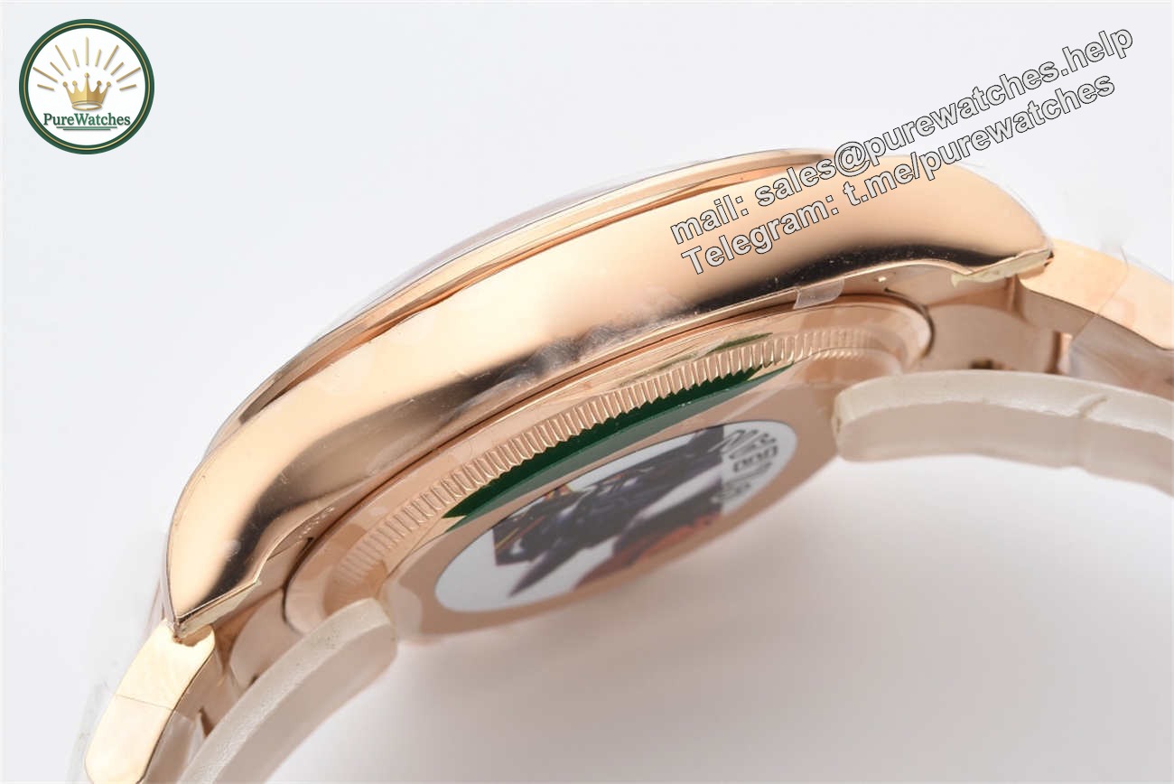 Clean Factory Rolex Daytona 126505 Replica �C Rose Gold Black Dial (4131 Movement) - Image 8