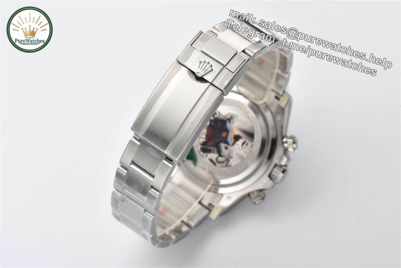 Clean Factory Rolex Daytona 126509 Replica �C White Gold Black Diamond Dial (4131) - Image 7