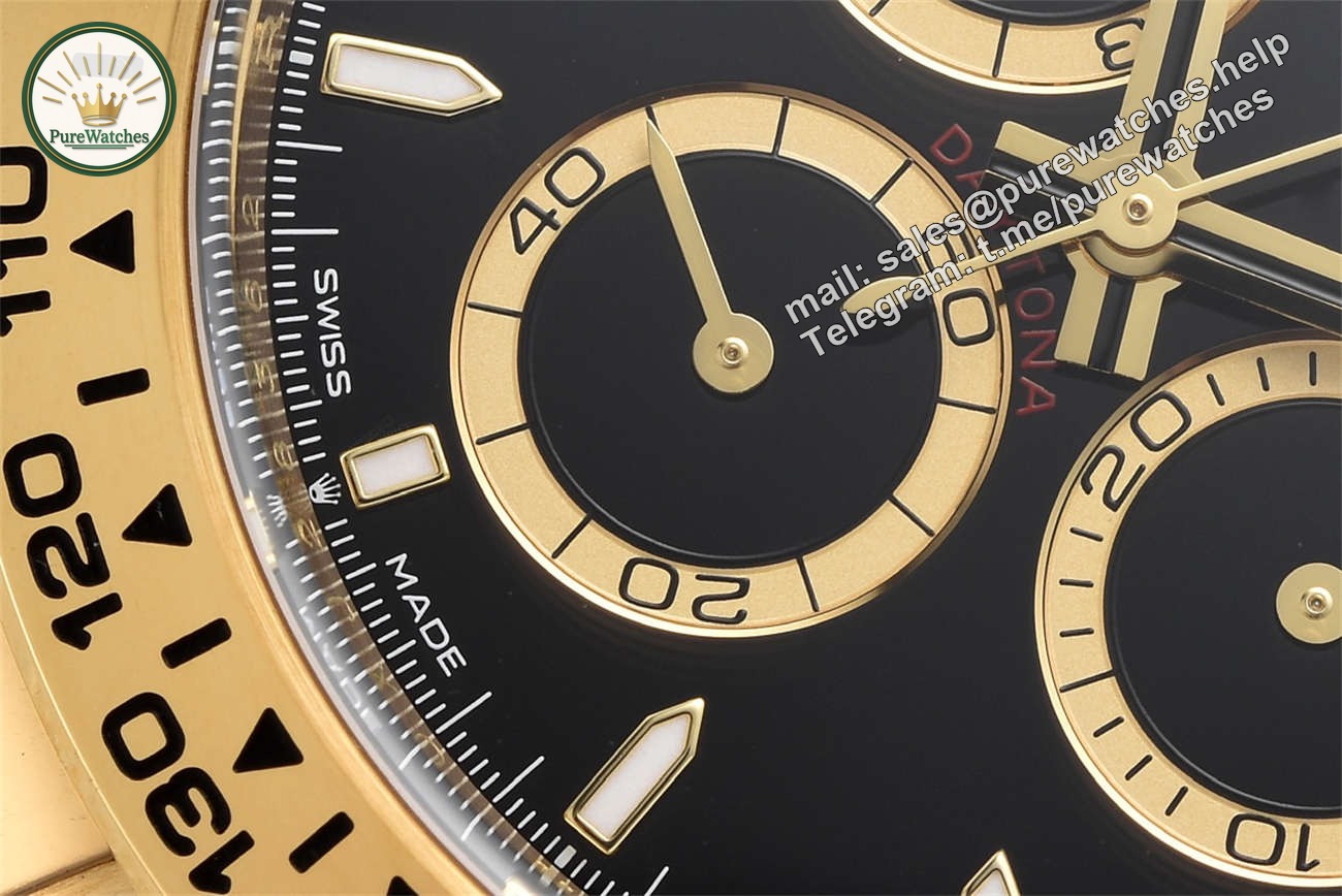 Rolex Daytona 126518LN Black Dial Replica - Image 5