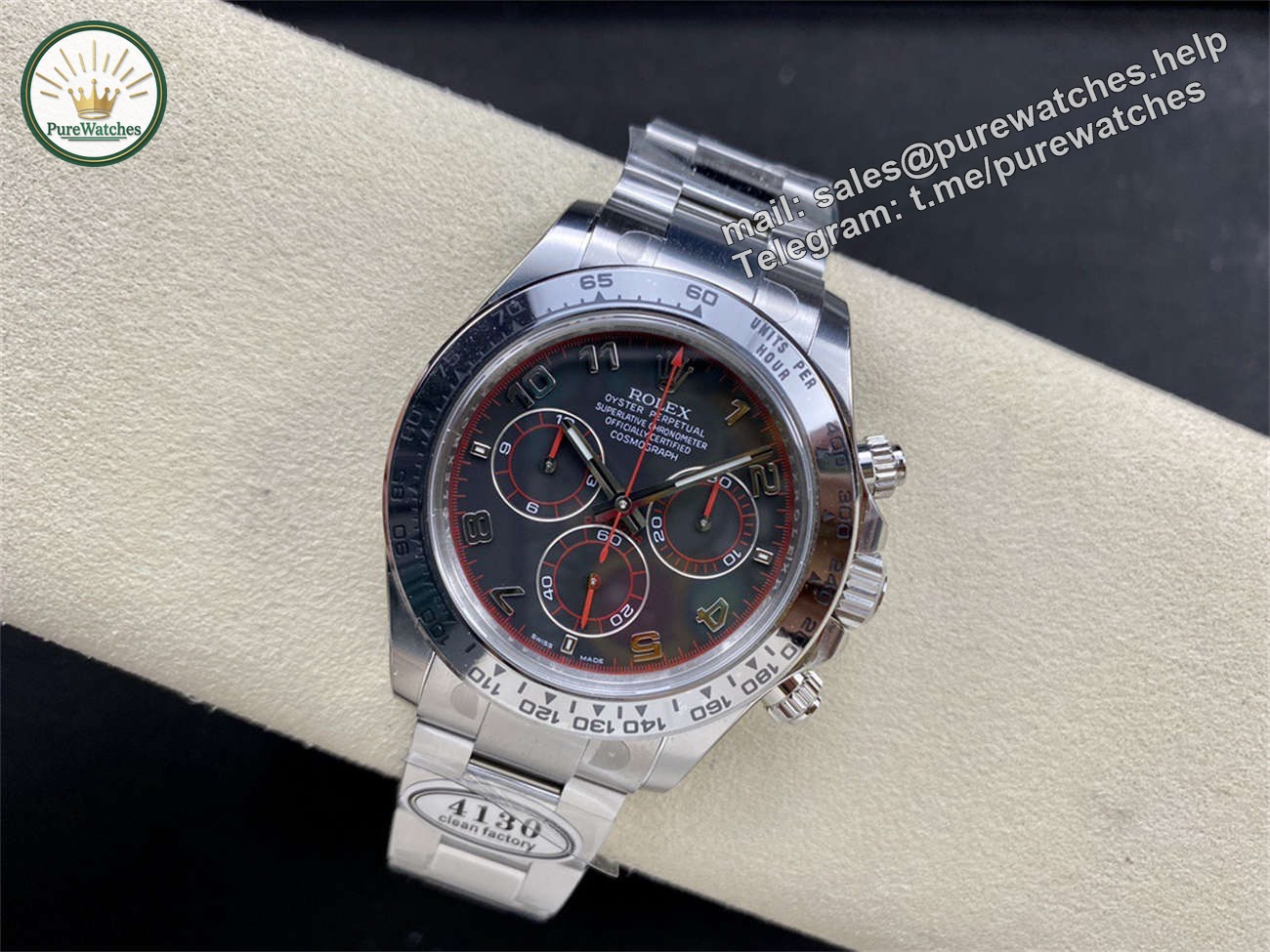 Rolex Daytona Black Dial 116509 �C Clean Factory Edition - Image 5