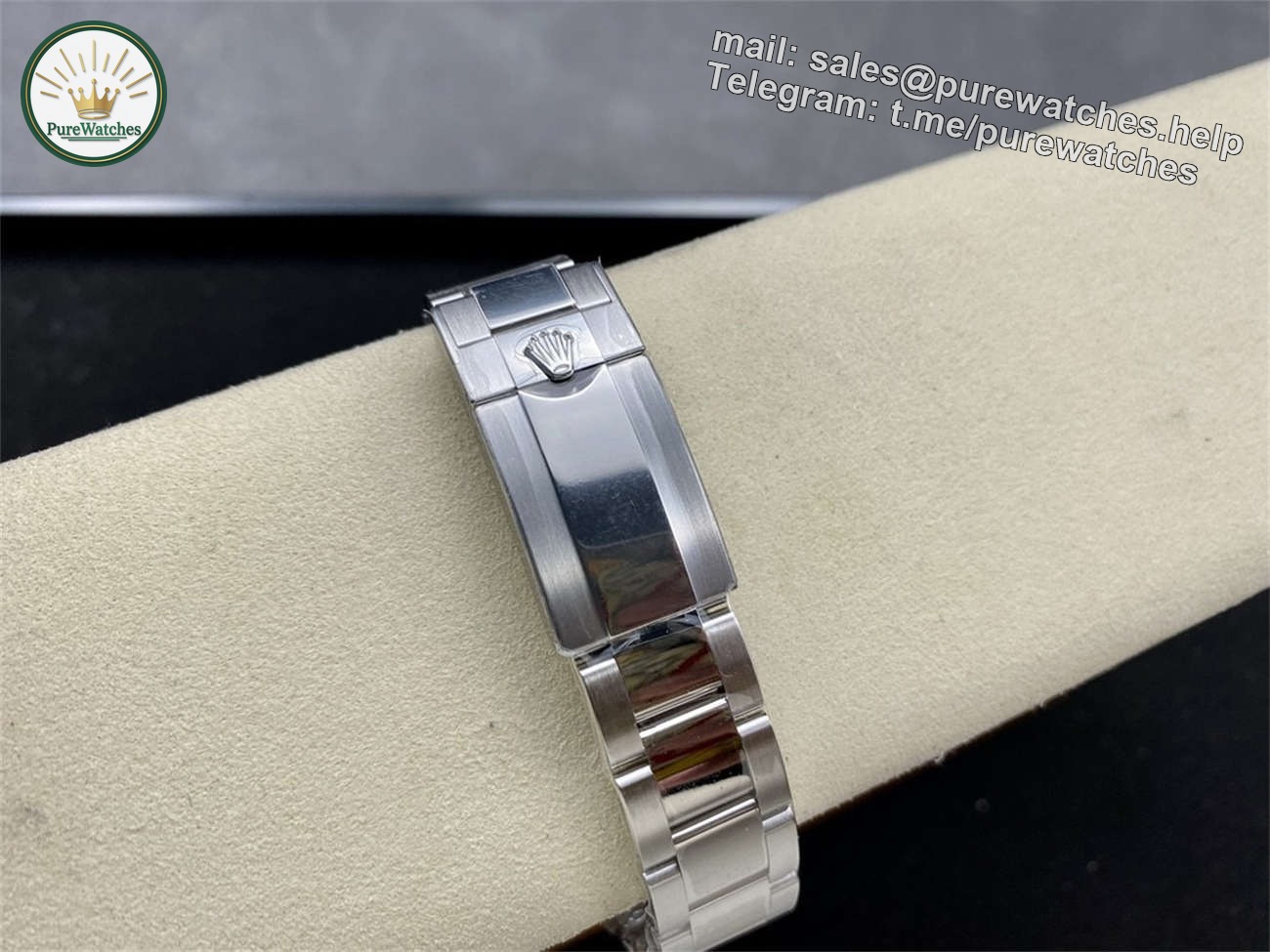 Rolex Daytona Cement Dial Replica �C Clean Factory White Gold Bracelet - Image 7