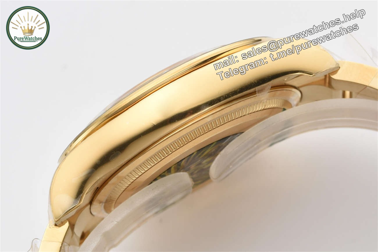 Rolex Daytona Champagne Dial Replica �C Clean Factory 126518LN Yellow Gold Chronograph - Image 9