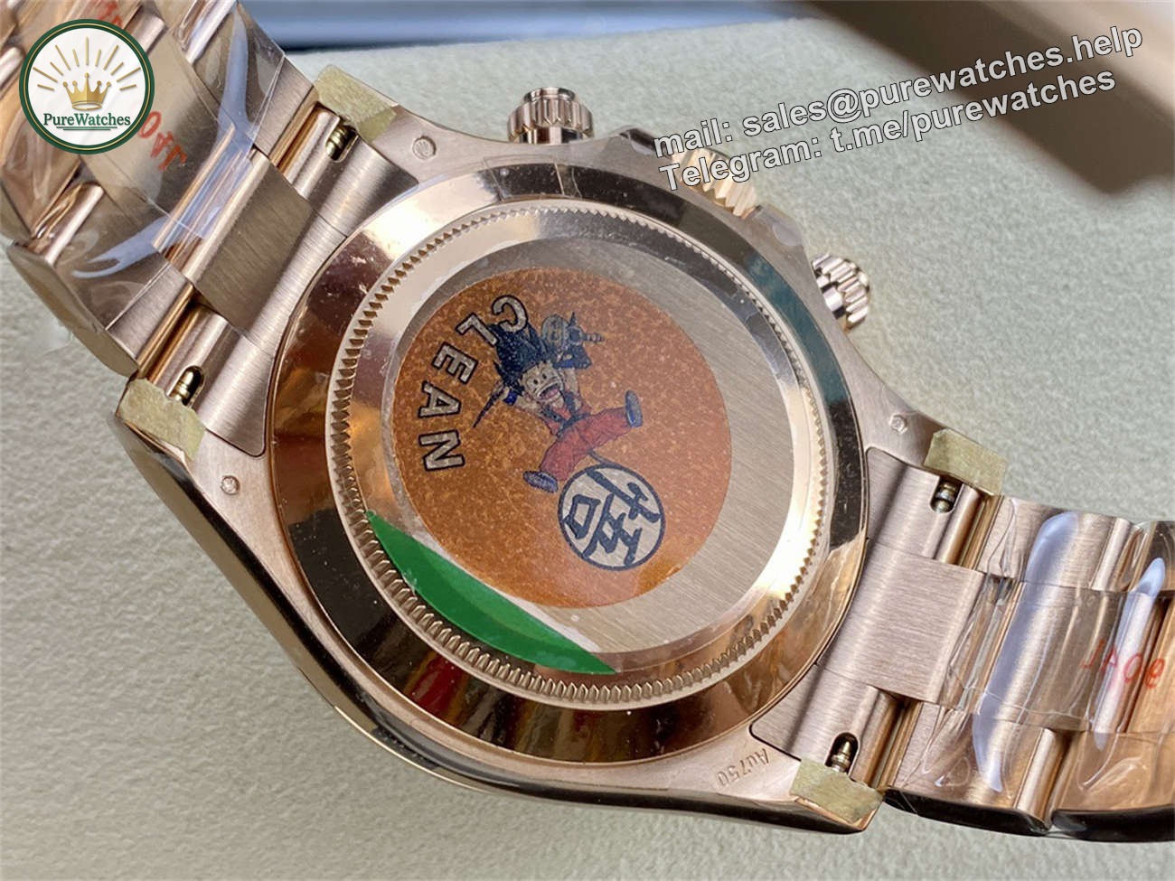 Rolex Daytona Everose Gold �C Clean Factory 4130 Super Clone - Image 9