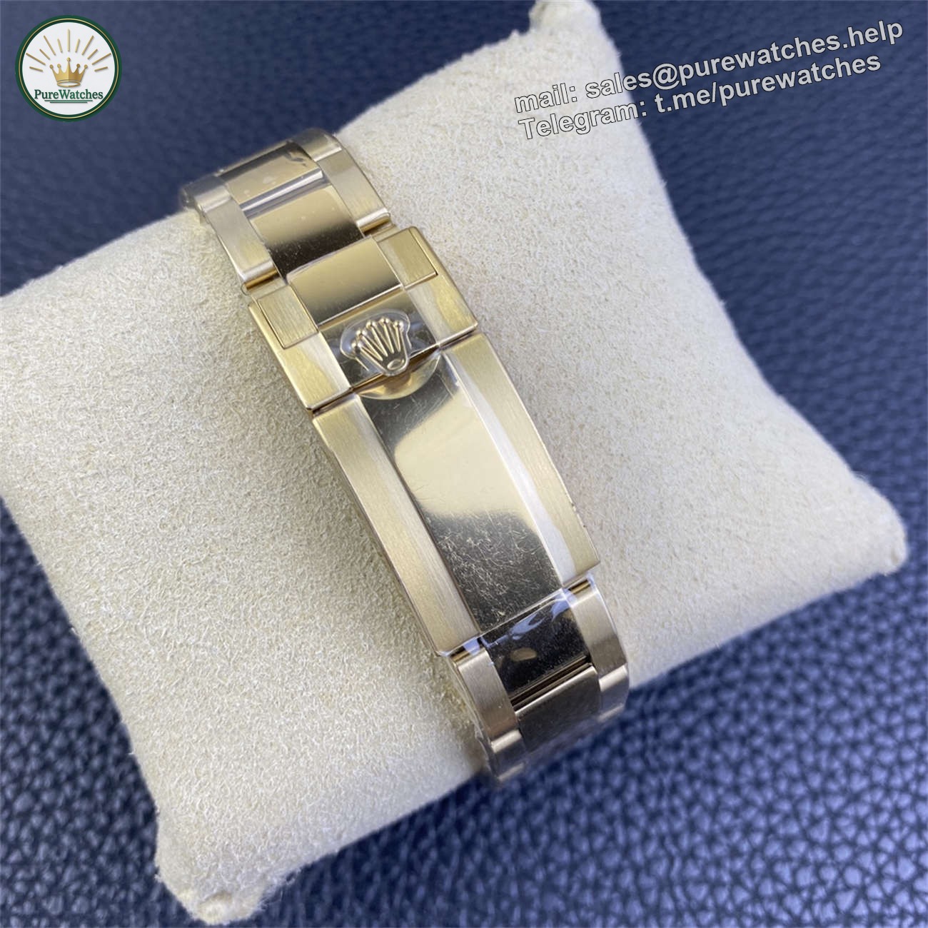 Rolex Daytona Green Dial Replica �C Clean Factory Yellow Gold 4130 Edition - Image 9