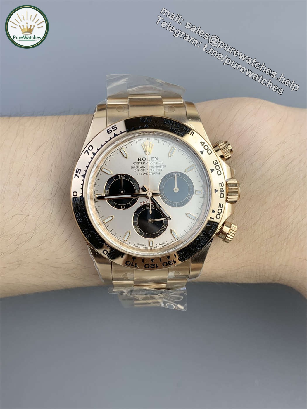 Rolex Daytona Rose Gold Replica �C Clean Factory 126505 with 4131 Movement - Image 2