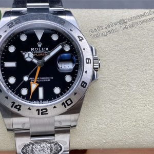 Clean Factory Rolex Explorer 2 16570 Homage – 40mm Stainless Steel GMT Replica Watch