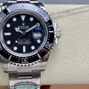Rolex Sea-Dweller 126600 Replica – Premium Single Red Super Clone Diver Watch