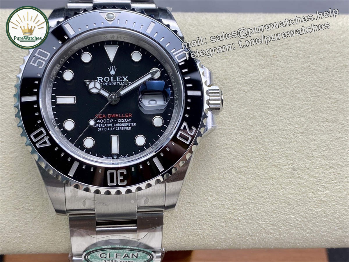 Rolex Sea-Dweller 126600 Replica – Premium Single Red Super Clone Diver Watch