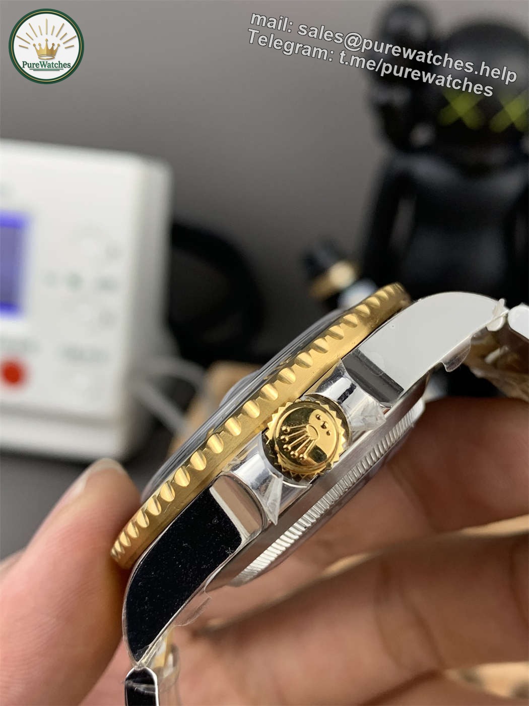 Rolex Sea-Dweller Two Tone Replica 43mm – VS Factory 126603 with Dandong 3235 - Image 4