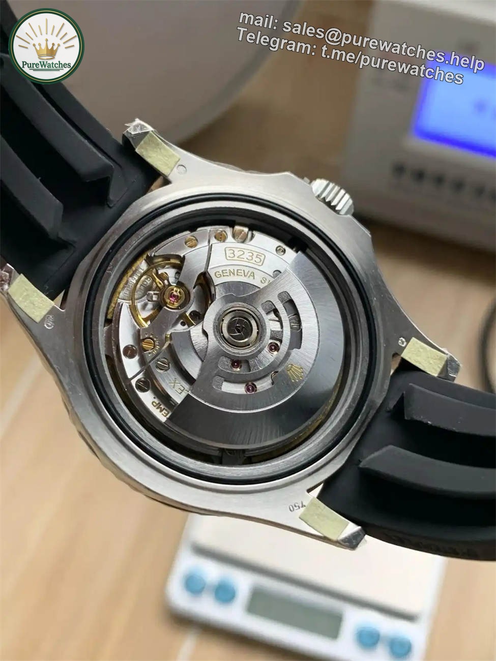 Rolex Yacht Master 42 White Gold Replica – VS Factory V3 Premium Edition - Image 5