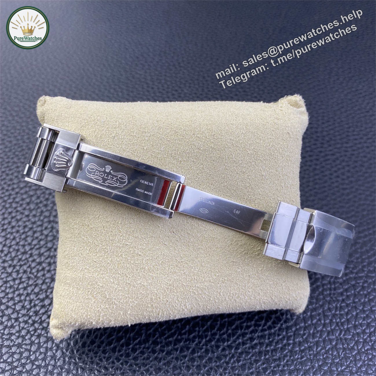 Rolex Yacht-Master Blue Dial Replica – Clean Factory 40mm Platinum Bezel 3235 Clone - Image 8