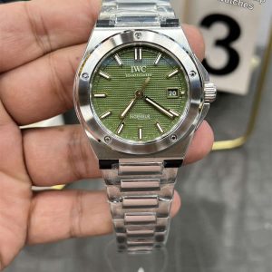 V7 Factory IWC Ingenieur Replica – 40mm Green Dial (10.8mm Thin)