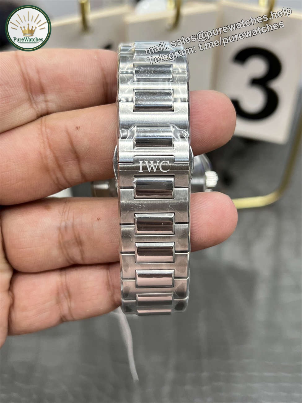 V7 Factory IWC Ingenieur Replica – 40mm Green Dial (10.8mm Thin) - Image 5
