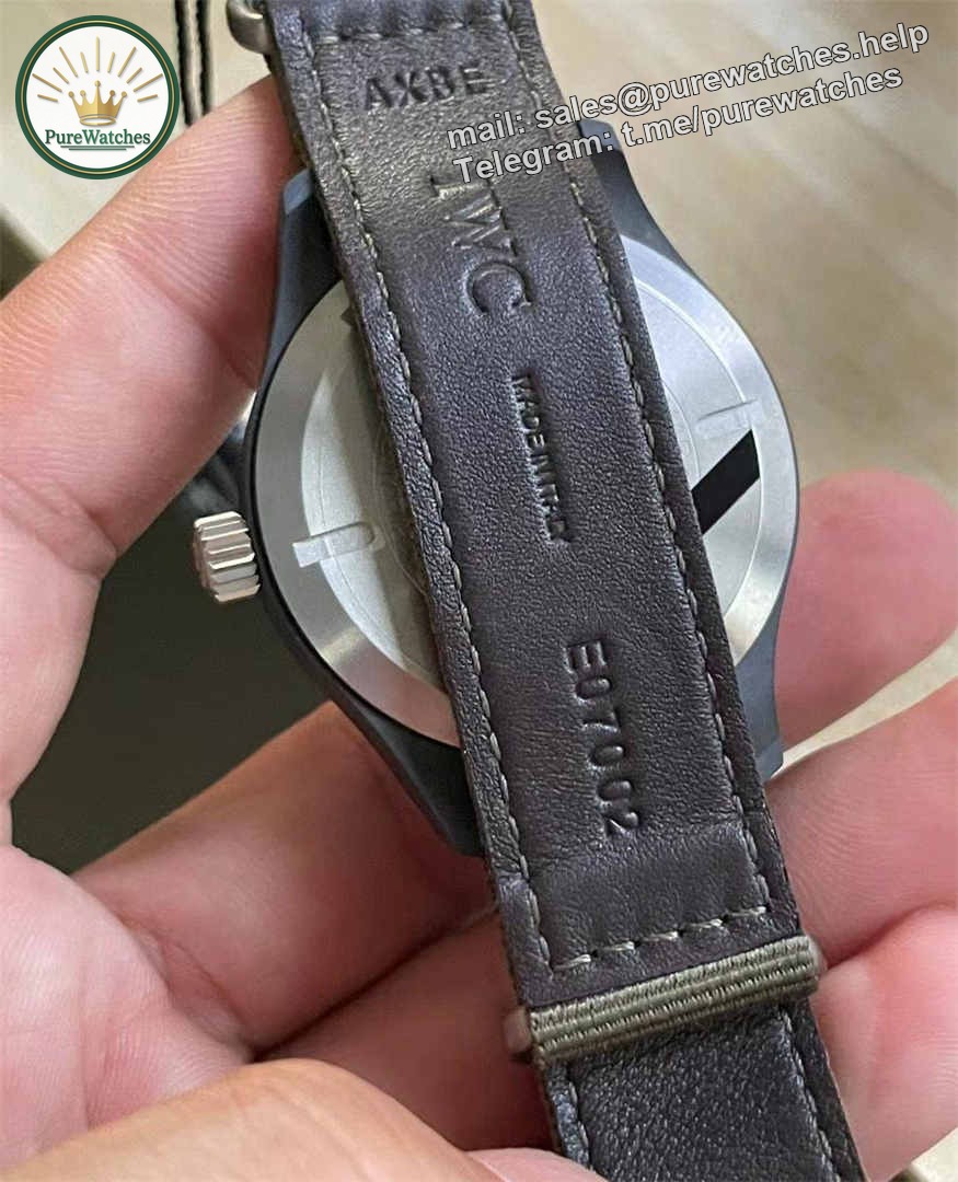 V7 Factory IWC IW324712 Replica – Ceramic Pilot Mark XVIII SFTI-Style 41 mm Auto Watch - Image 5