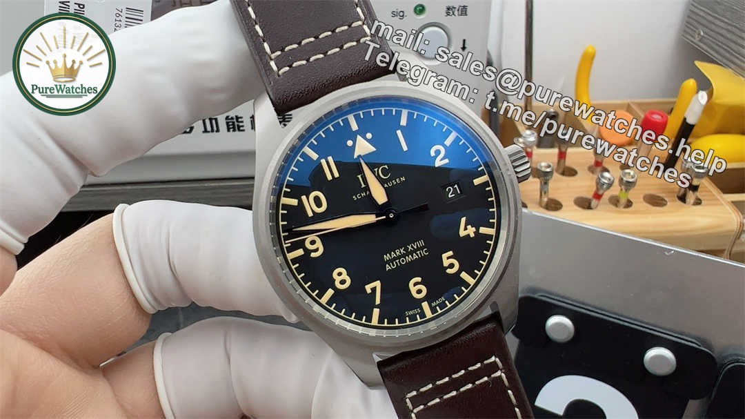V7 Mark 18 Titanium Replica Watch – Lightweight Pilot Design with Premium Finishing
