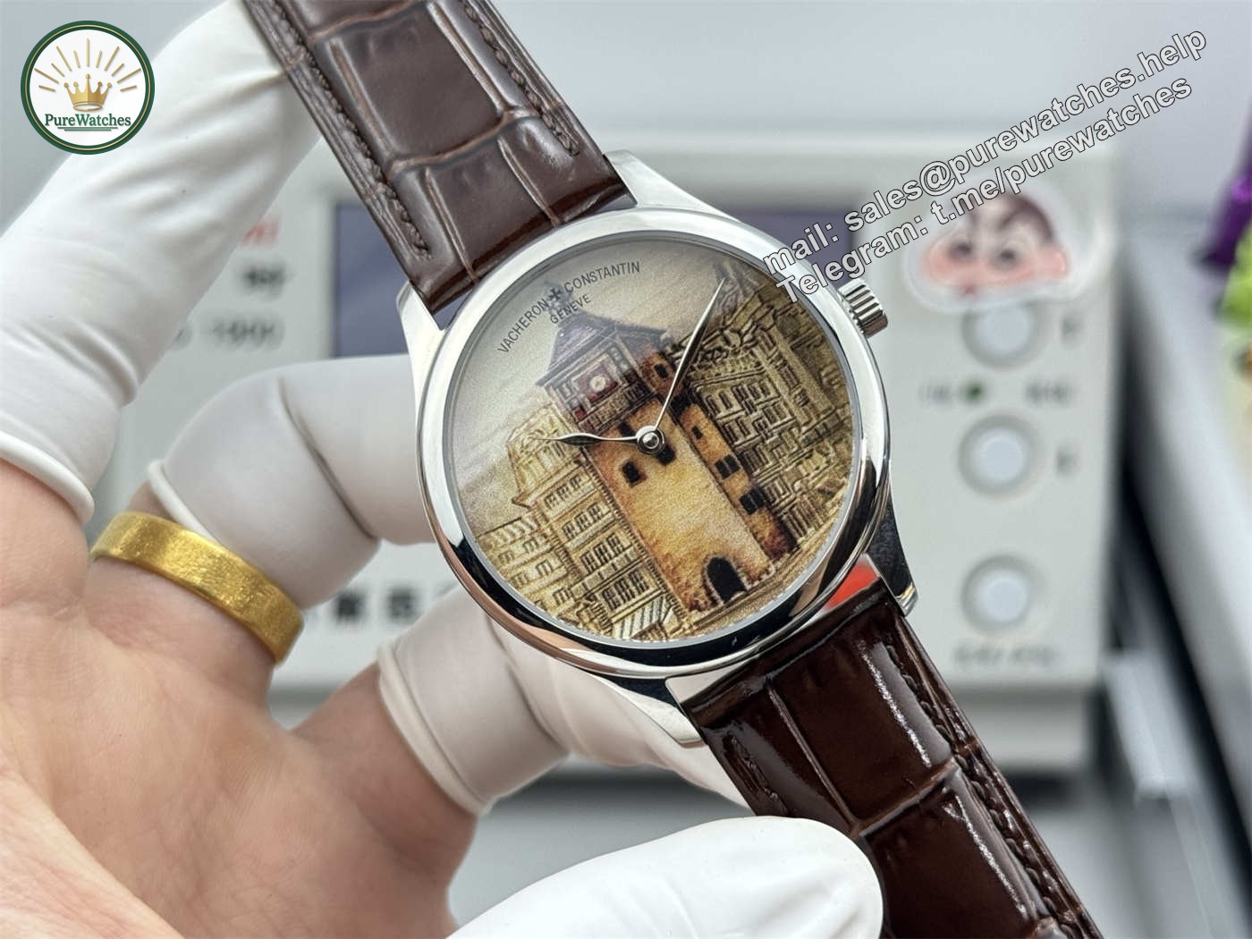 VC Les Cabinotiers “Architecture Dial” Replica (40mm) – TW Factory - Image 5