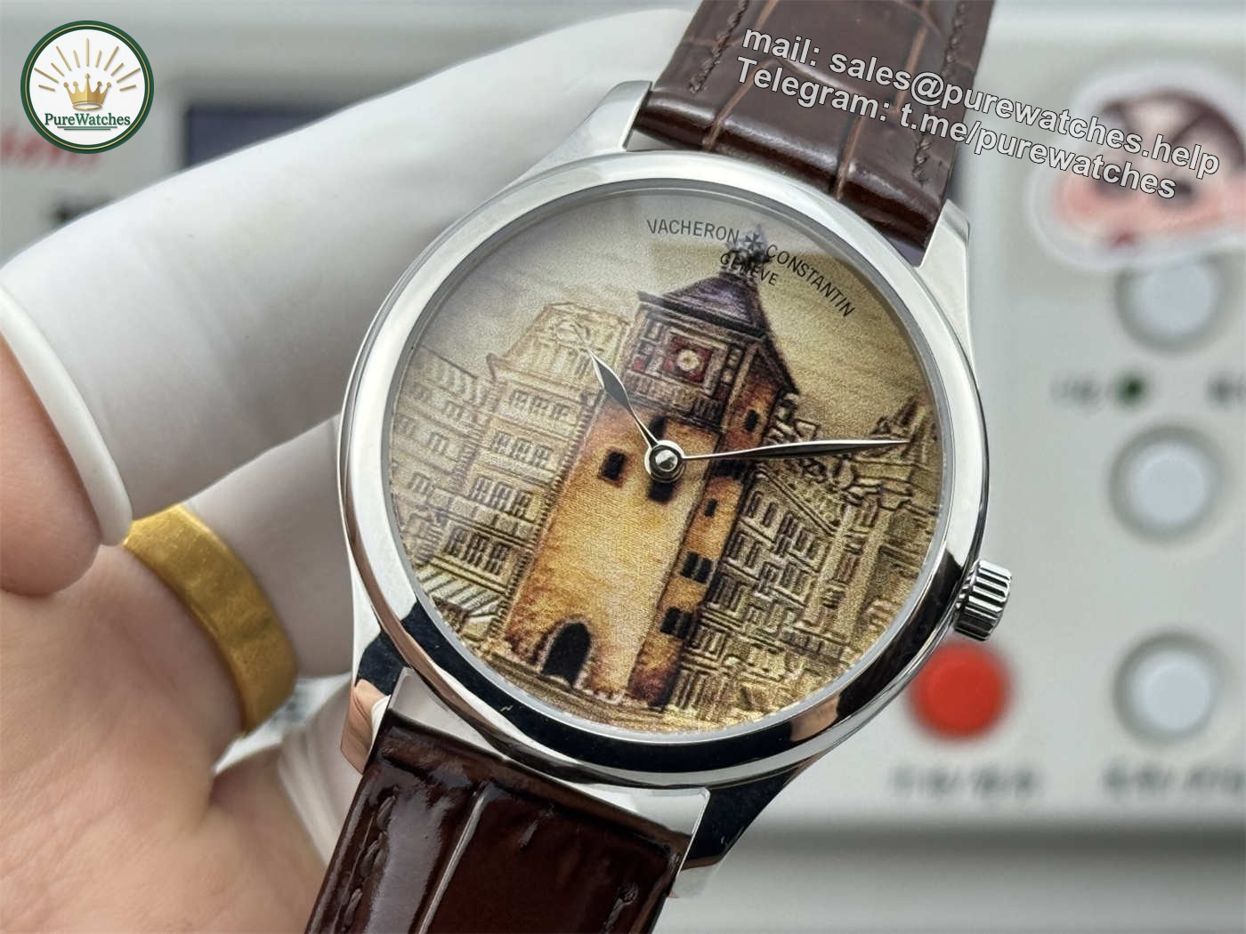VC Les Cabinotiers “Architecture Dial” Replica (40mm) – TW Factory - Image 6