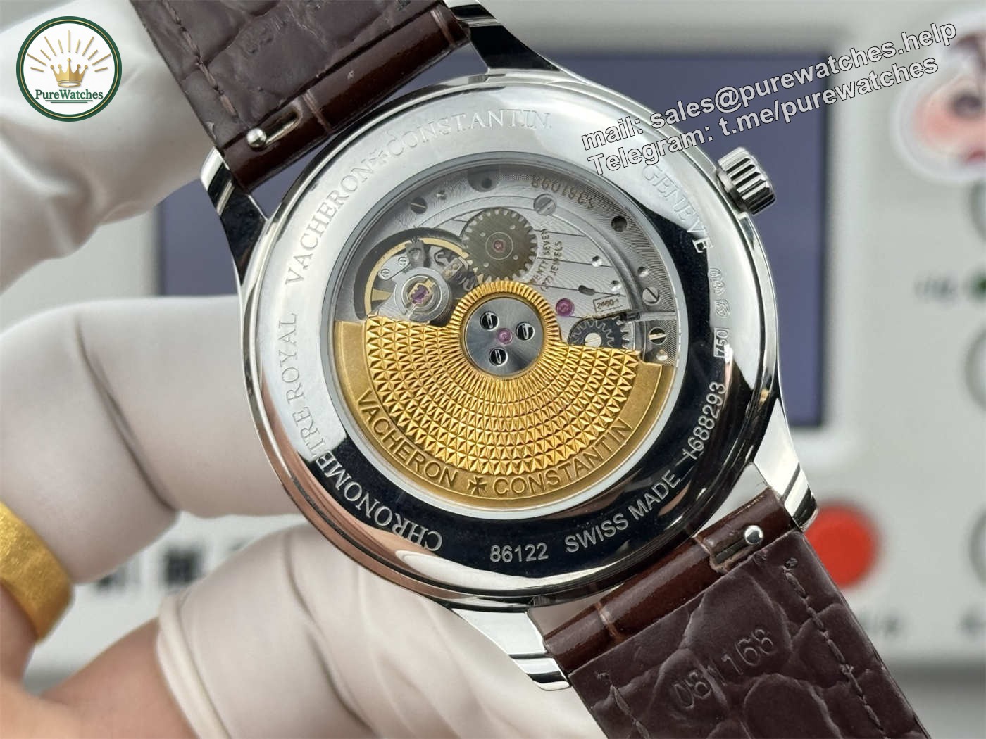 VC Les Cabinotiers “Architecture Dial” Replica (40mm) – TW Factory - Image 9
