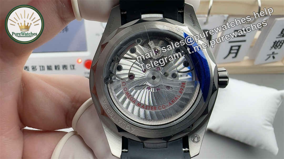 VS Factory Omega Worldtimer – 43mm Ceramic Bezel, Rubber Strap, Cal.8938 Integrated Movement - Image 5