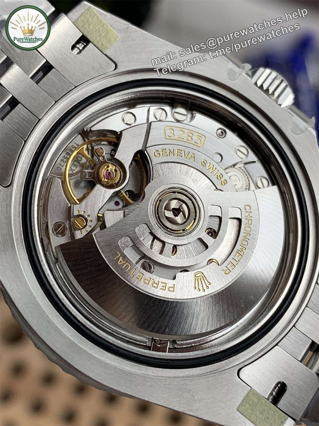 VS Factory Rolex GMT-Master II Pepsi Replica – V3 with Dandong 3285 Movement - Image 6