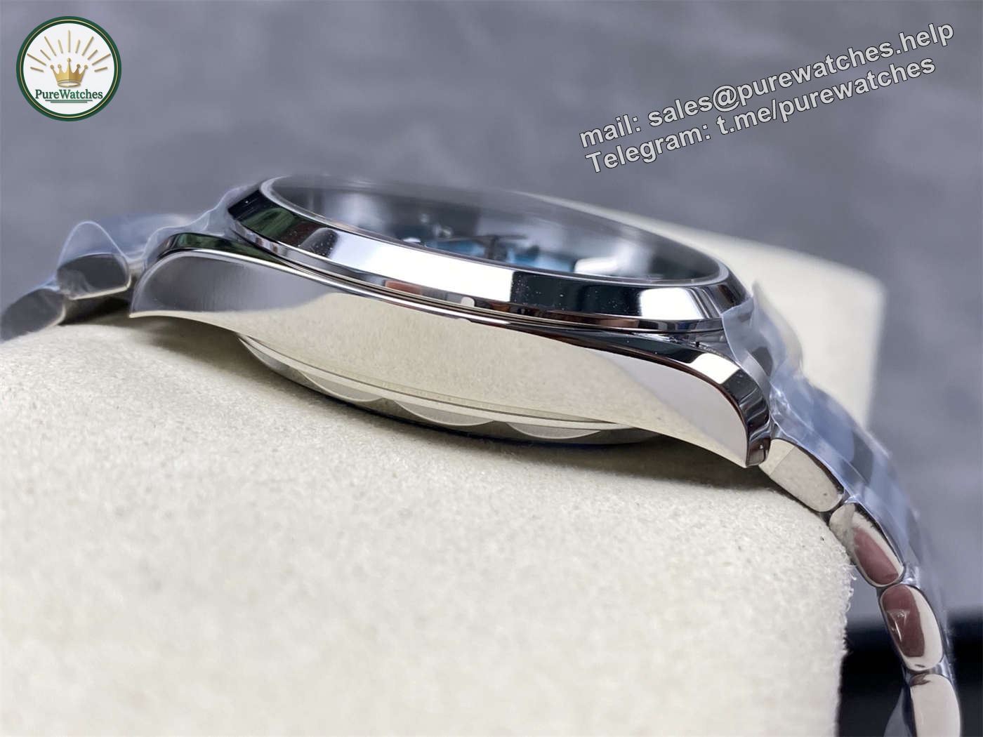 VSF Aqua Terra 150M 38mm “Shades” – Atlantic Blue Dial (VS8800 Super Clone) - Image 7