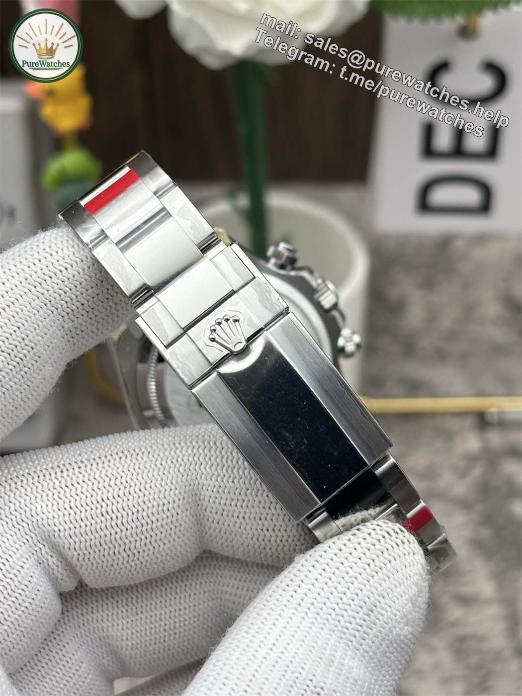 VSF Daytona 126509 V3 Weighted 183g (Grey Dial) �C Dandong 4131 Movement - Image 7
