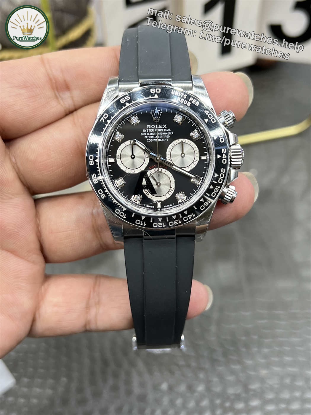 VSF Daytona Diamond Dial Replica (138g) �C Dandong 4131 Movement