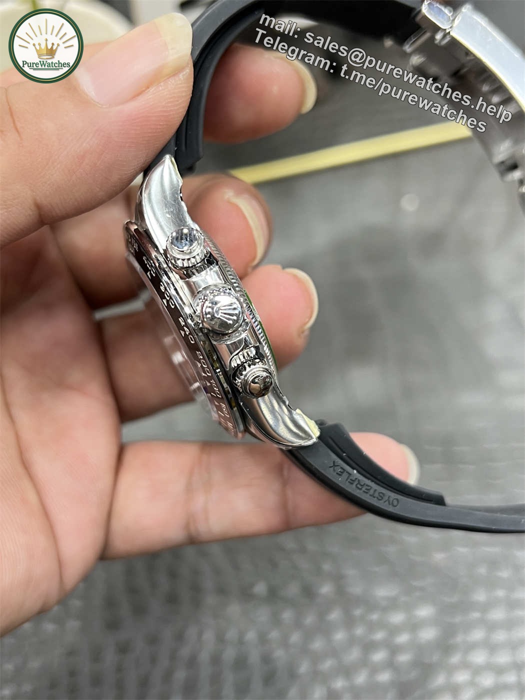 VSF Daytona Diamond Dial Replica (138g) �C Dandong 4131 Movement - Image 4