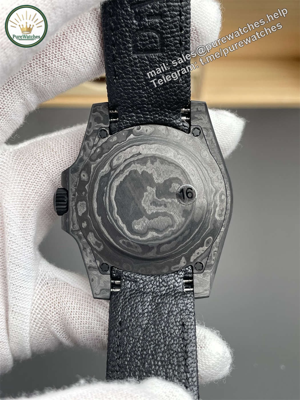VSF DiW Carbon Submariner 40mm – Full Carbon Fiber Body (VS3135) - Image 8