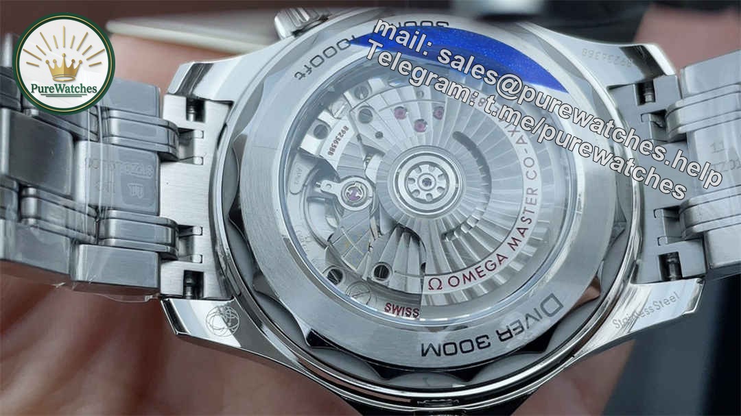 VSF Omega Seamaster 300M Replica – 42mm Stainless Steel & Ceramic Diver Watch - Image 6