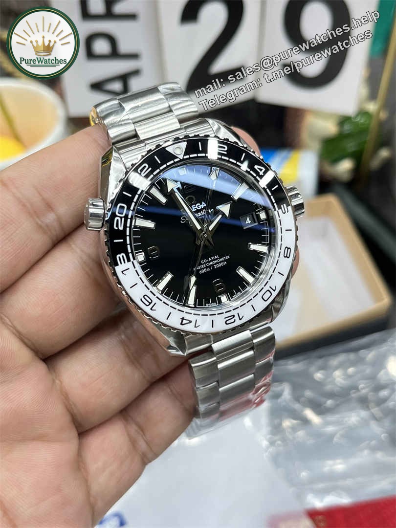 VSF Omega Seamaster 43.5mm – Premium Replica Diver Watch with Master Chronometer Details - Image 3