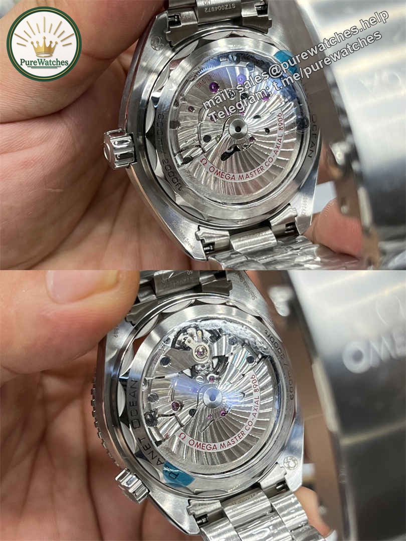 VSF Omega Seamaster 43.5mm – Premium Replica Diver Watch with Master Chronometer Details - Image 6