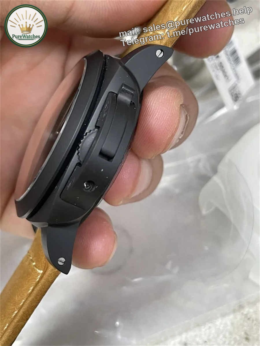 VSF PAM441 – 44mm Ceramic Luminor Submersible Replica with P.9001 Movement - Image 7