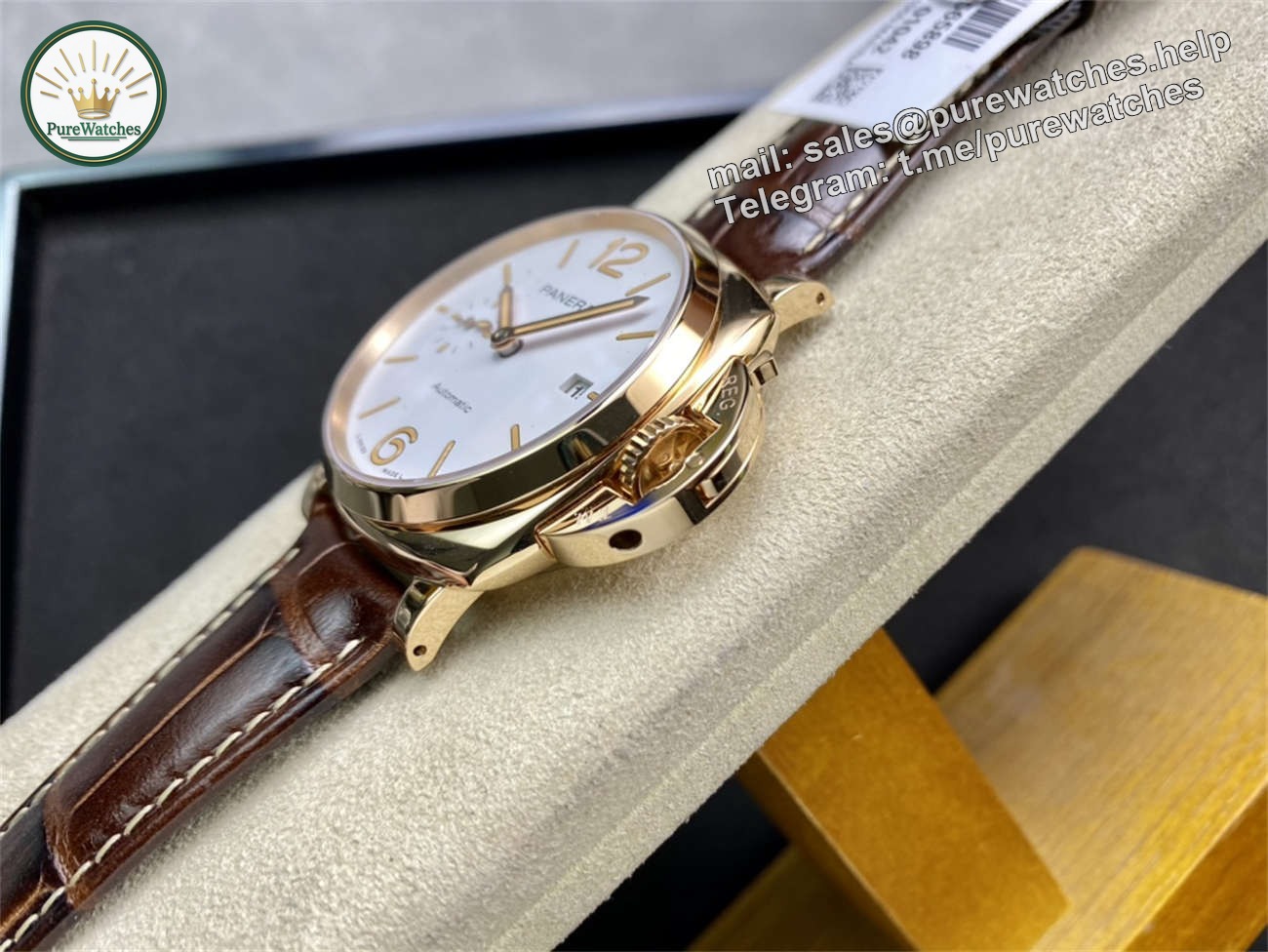VSF Panerai PAM1042 Replica – Luminor Due 42mm Goldtech™ (Rose Gold) - Image 6