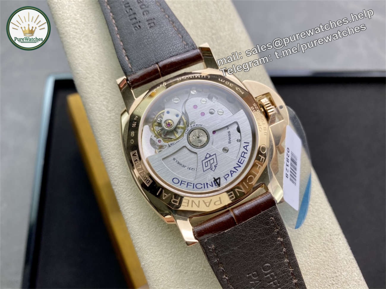 VSF Panerai PAM1042 Replica – Luminor Due 42mm Goldtech™ (Rose Gold) - Image 8