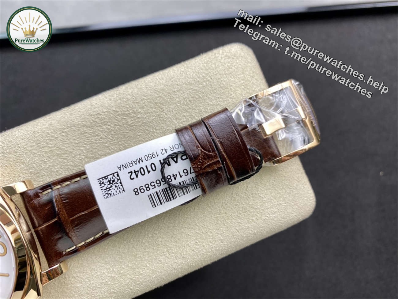 VSF Panerai PAM1042 Replica – Luminor Due 42mm Goldtech™ (Rose Gold) - Image 9