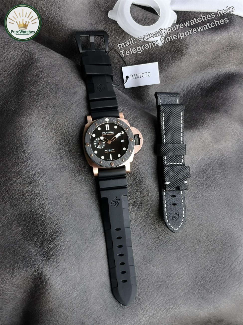 VSF Panerai PAM1070 Replica – Goldtech™ & Carbotech™ Submersible - Image 2