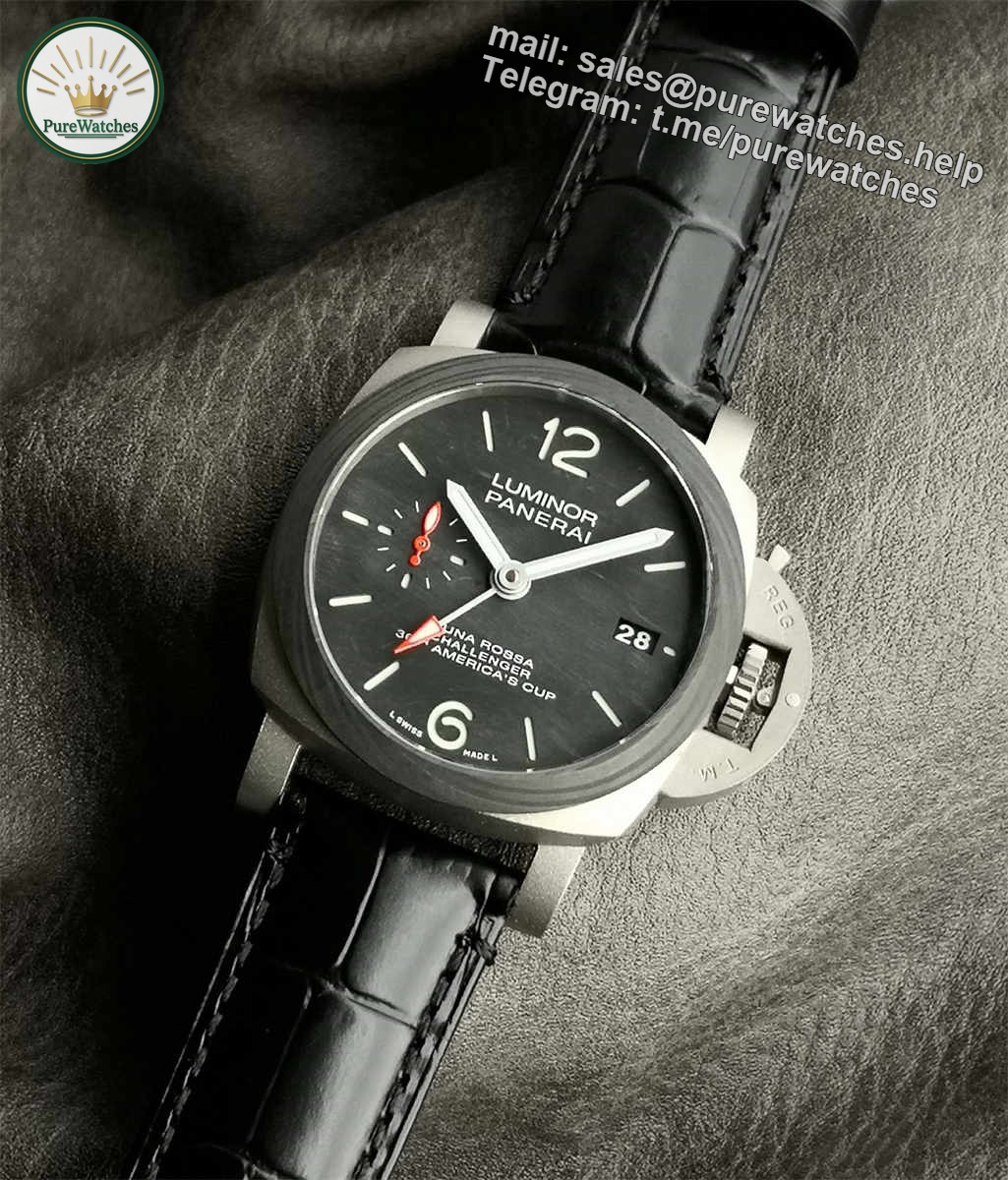VSF Panerai PAM1096 – Titanium Luminor GMT 42mm Replica with 48-Hour Power Reserve