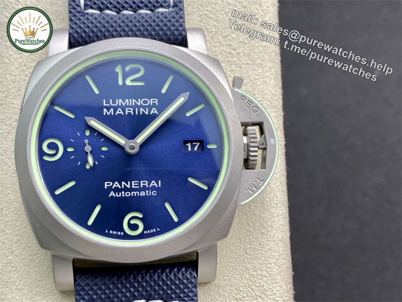 VSF Panerai PAM1117 Replica – Titanium 70th Anniversary Edition (Super Lume)