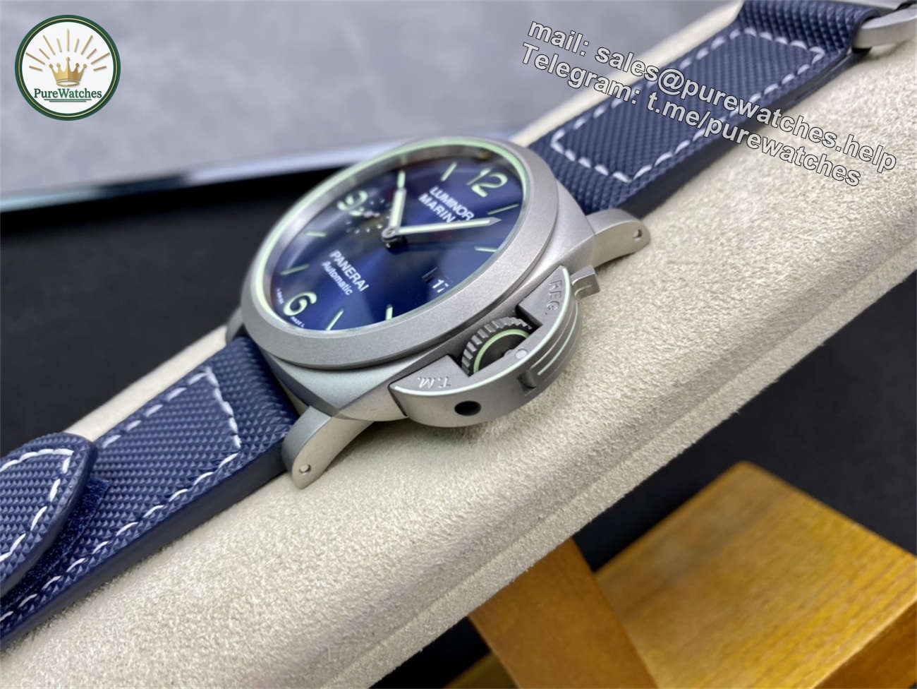 VSF Panerai PAM1117 Replica – Titanium 70th Anniversary Edition (Super Lume) - Image 6