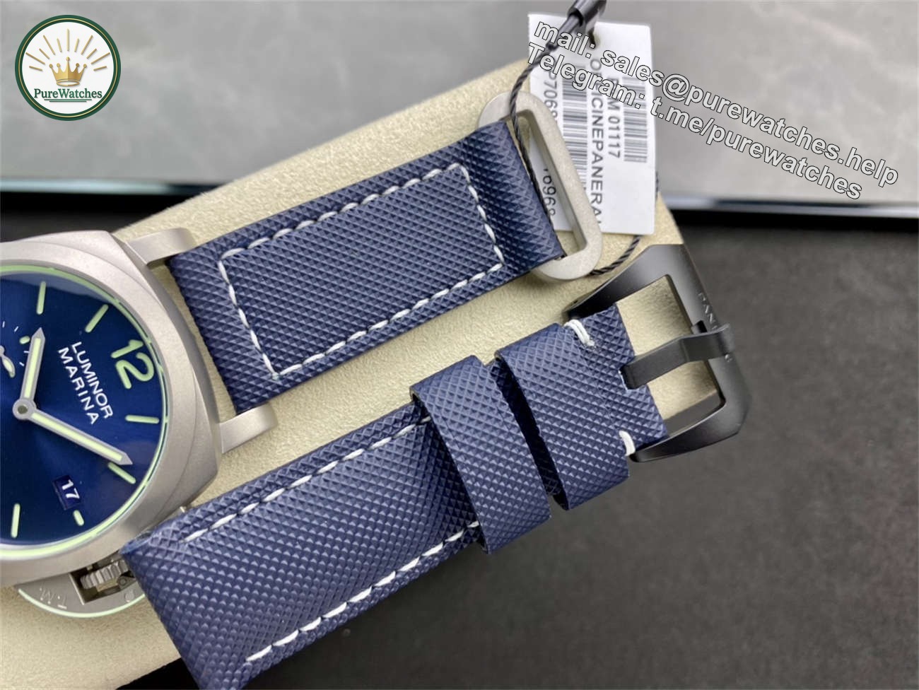 VSF Panerai PAM1117 Replica – Titanium 70th Anniversary Edition (Super Lume) - Image 9