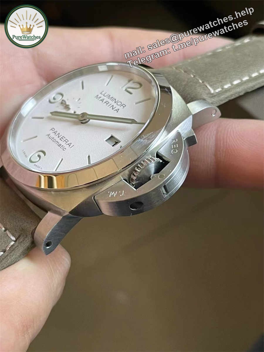 VSF Panerai PAM1314 – 44mm Luminor Marina White Dial Replica - Image 5